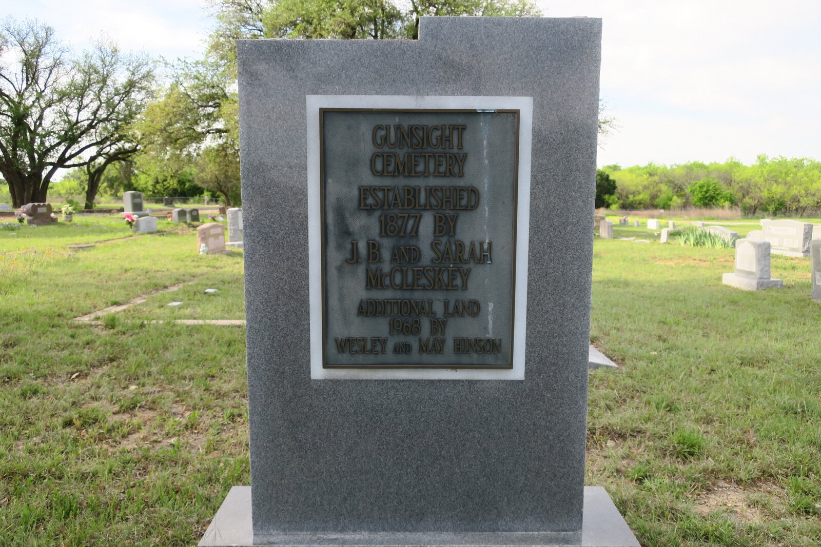Gunsight Cemetery Two Wheeled Texans