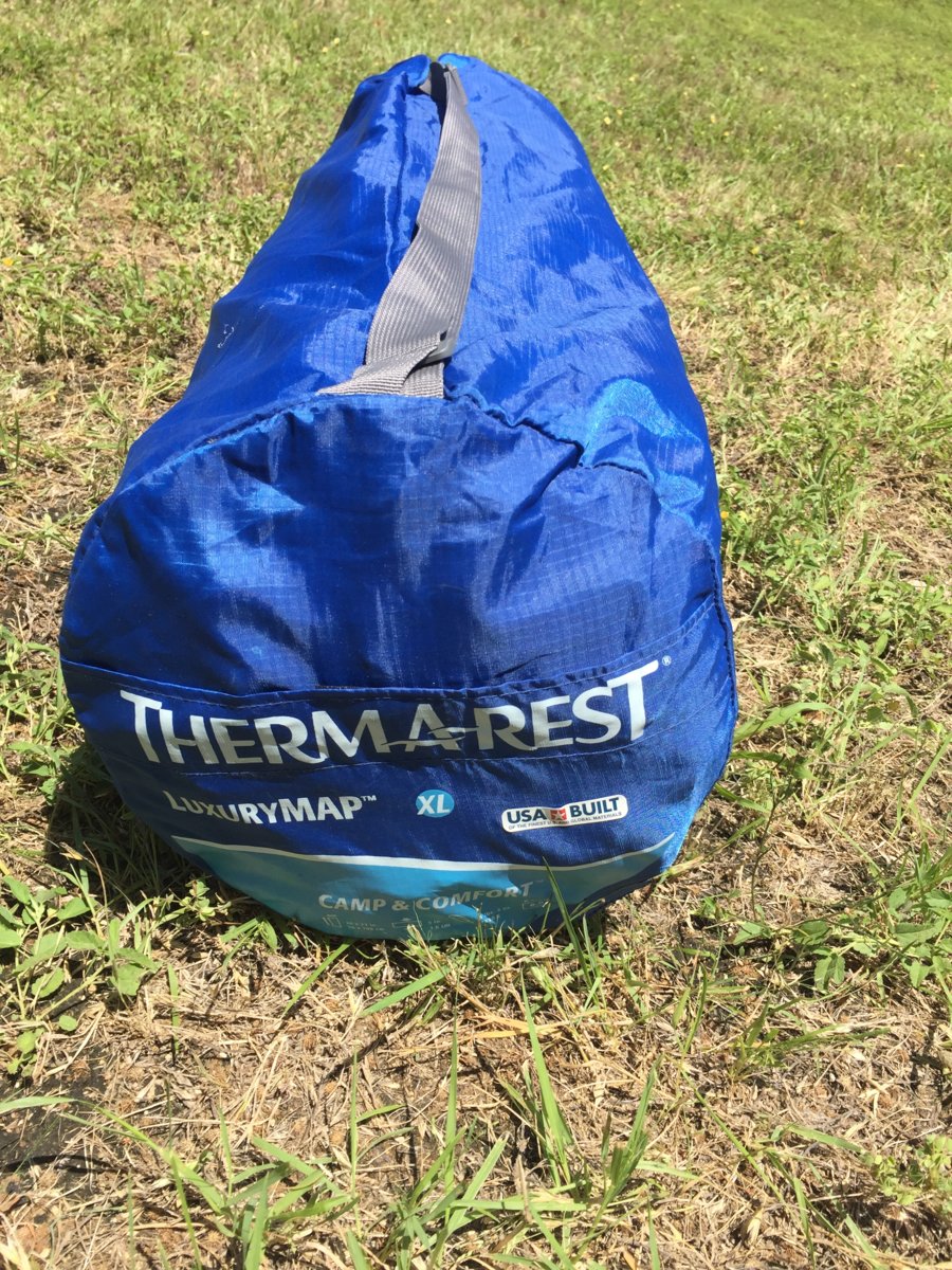SOLD Thermarest Luxury Map Sleeping Pad Two Wheeled Texans