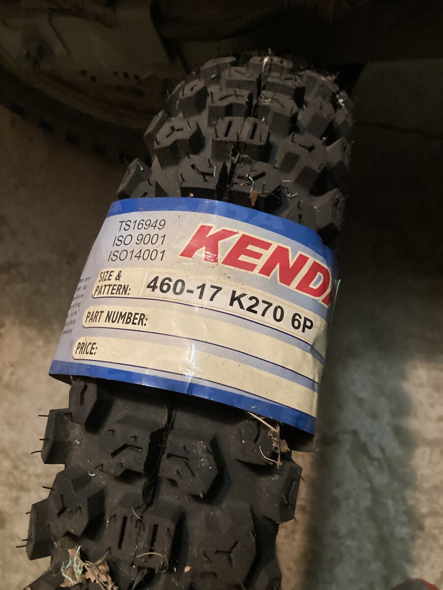 F/S Kenda K270 46017 (DFW) Two Wheeled Texans