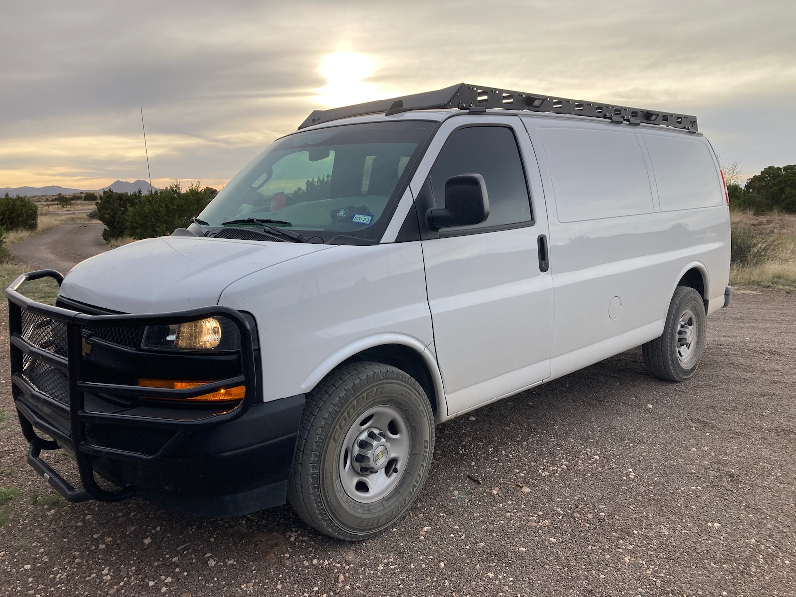 2021 Chevy Express 2500 cargo van Two Wheeled Texans