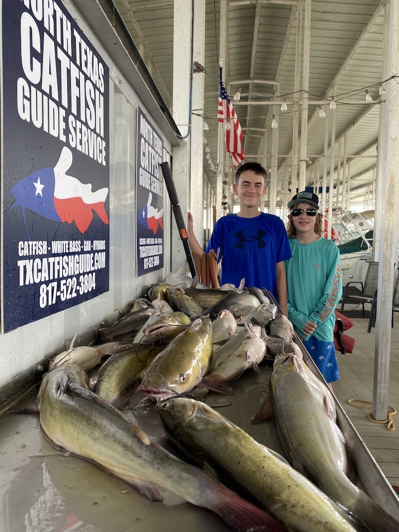 Fort Worth Fishing Guide Report July 2022 North Texas Catfish Guide Service Fishing Charter