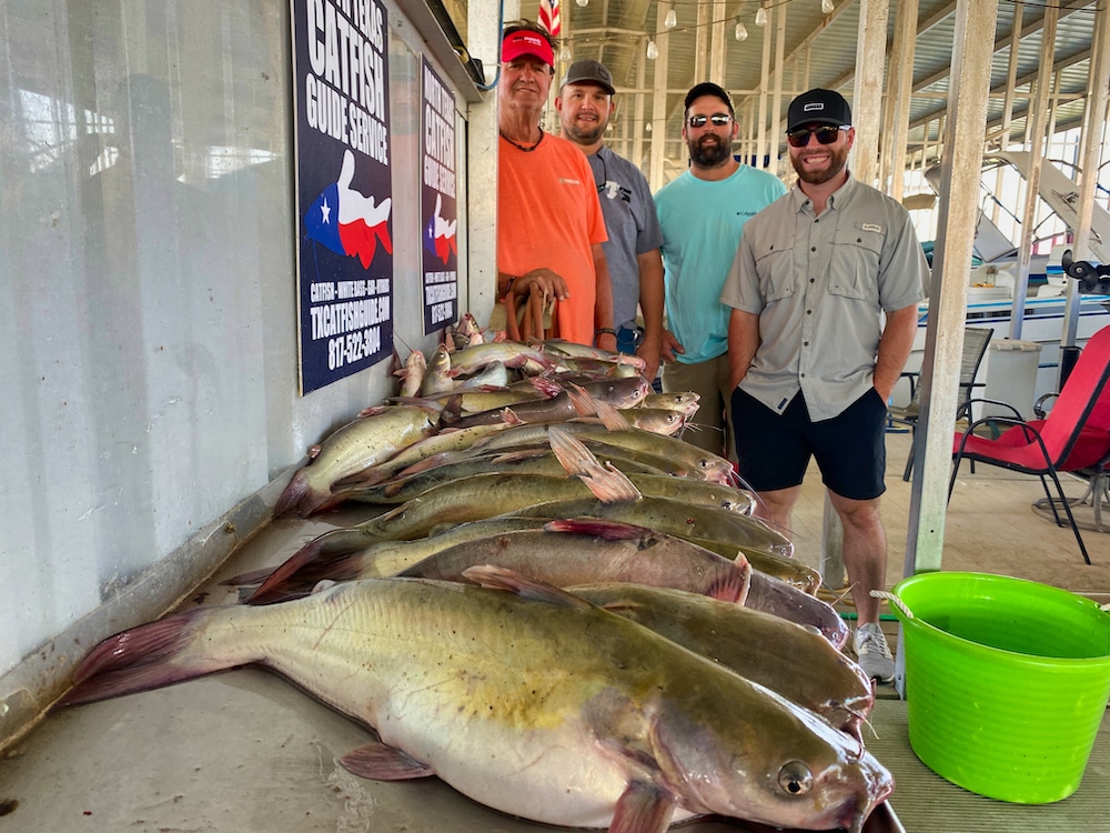 Fort Worth Fishing Guide Report November 11, 2022 North Texas Catfish Guide Service Fishing