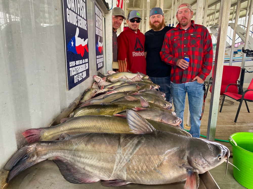 Fort Worth Fishing Guide Report November 11, 2022 North Texas Catfish Guide Service Fishing