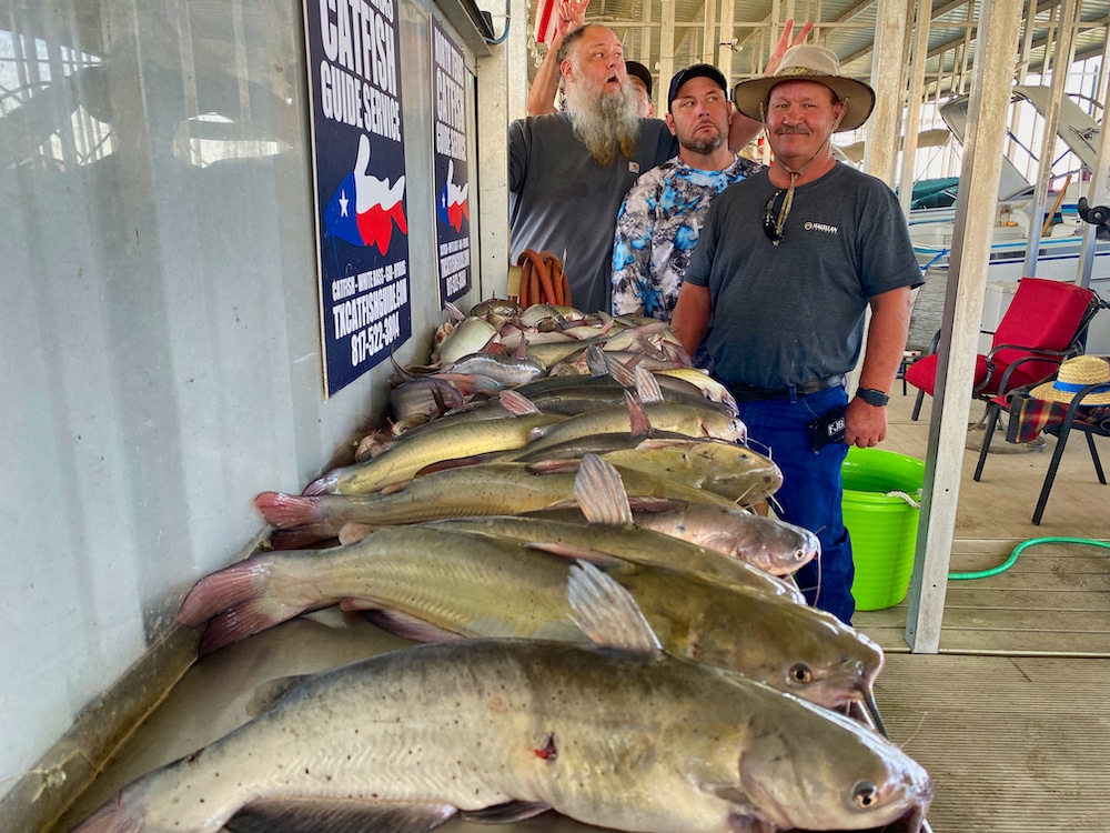 Fort Worth Fishing Guide Report November 11, 2022 North Texas Catfish Guide Service Fishing