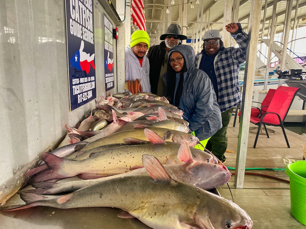 Fort Worth Fishing Guide Report November 11, 2022 North Texas Catfish Guide Service Fishing