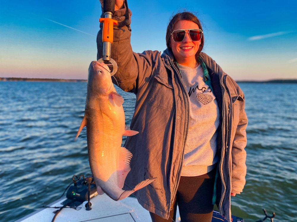 Fort Worth Fishing Guide Report November 11, 2022 North Texas Catfish Guide Service Fishing