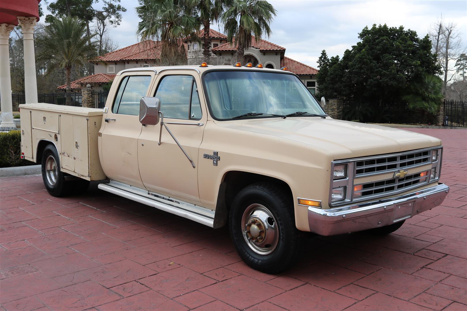 1985 Chevy C30 Crew Cab Utility Bed TEXAS TRUCKS & CLASSICS