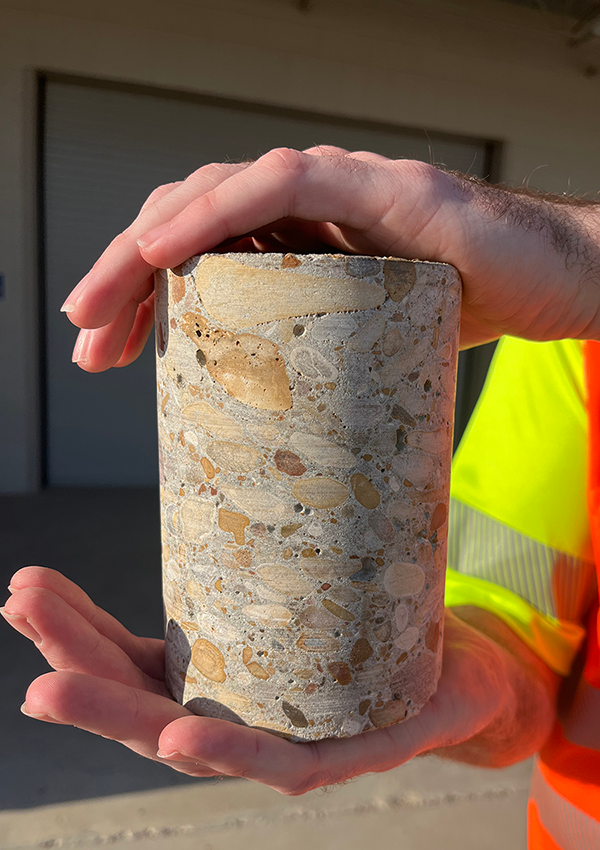 Nearly 100yearold pavement runs through historic Texas town