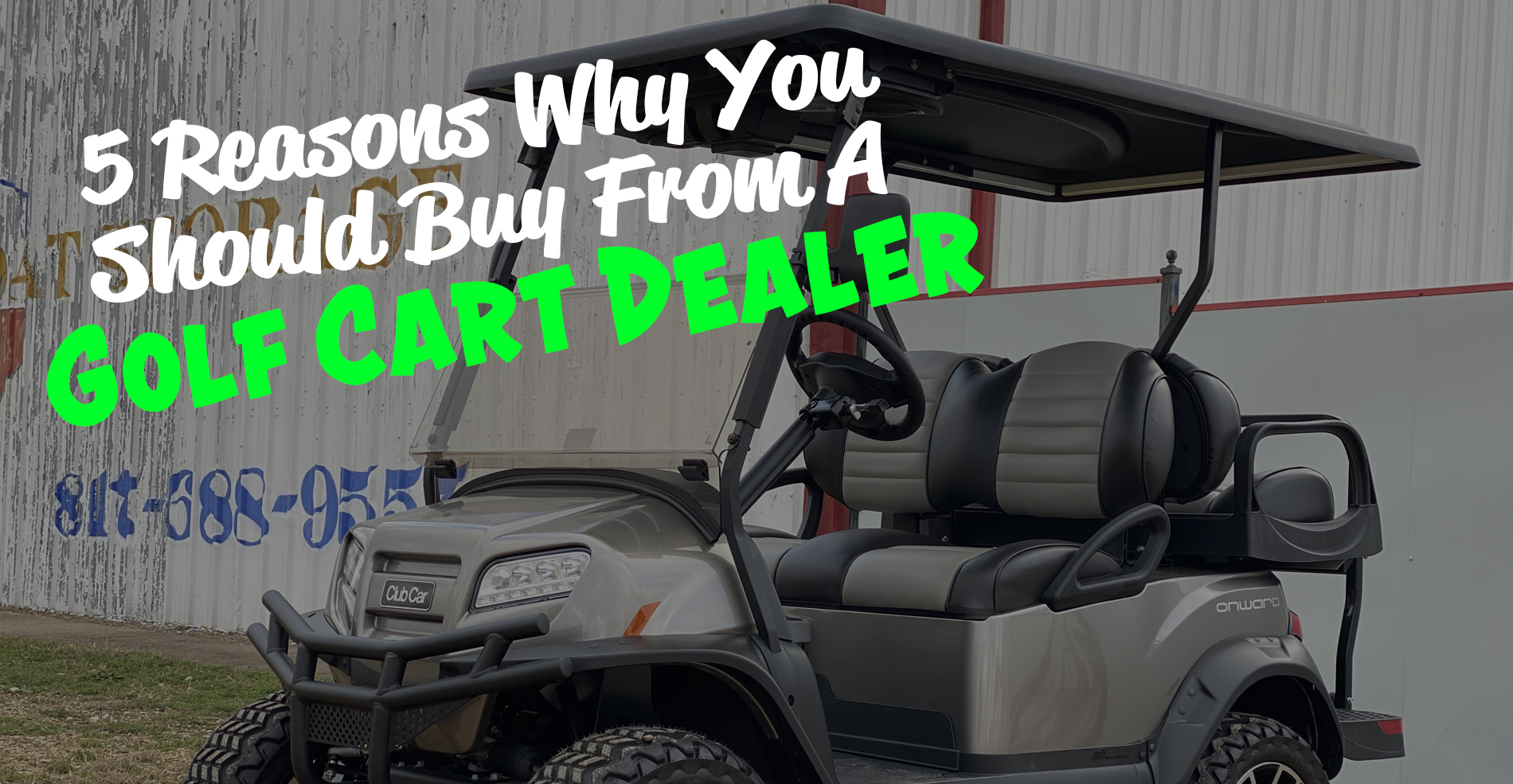 5 Reasons Why You Should Buy From a Golf Cart Dealer Texas Premier