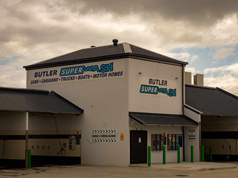 Butler Car Wash — Tydan Constructions