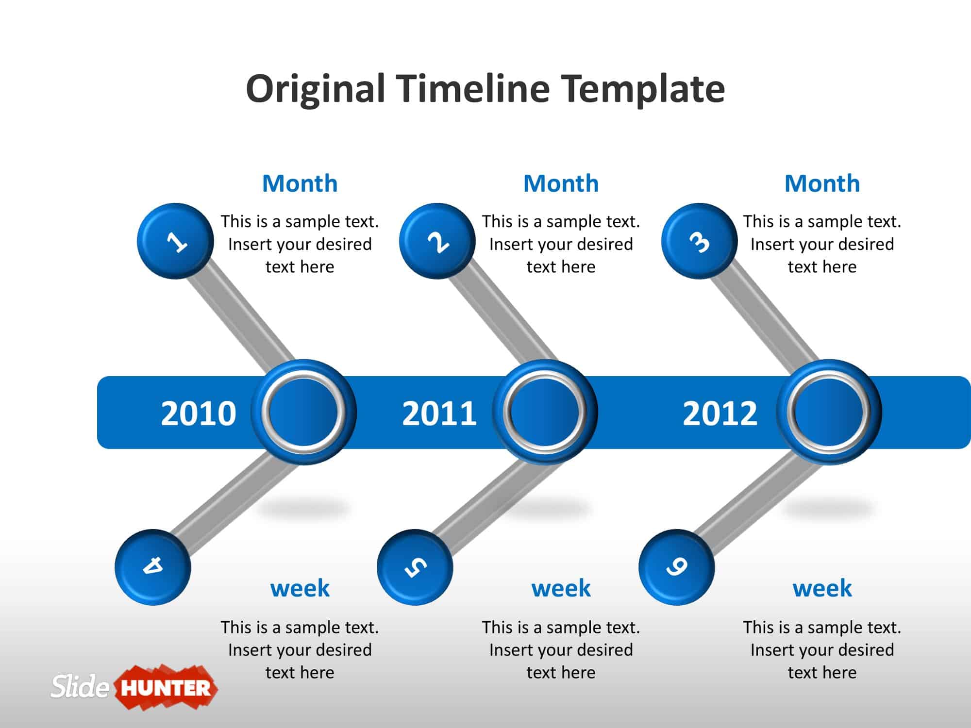 Free Printable Timeline Templates [Word, Excel] Historical