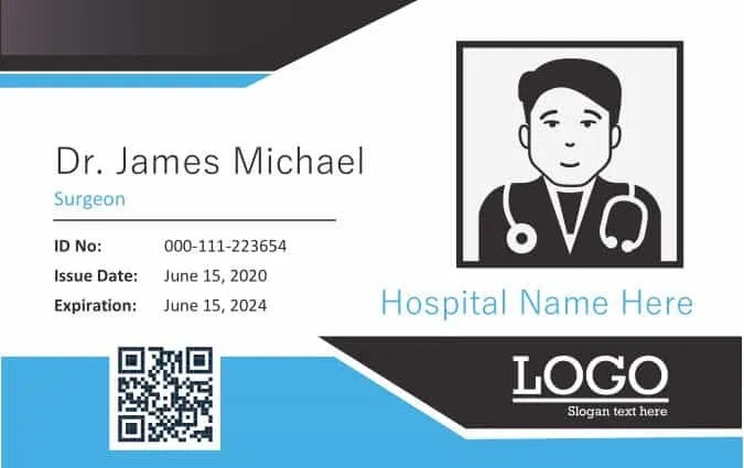 Free Printable ID Card Template [Create Yours Now] PDF, Word