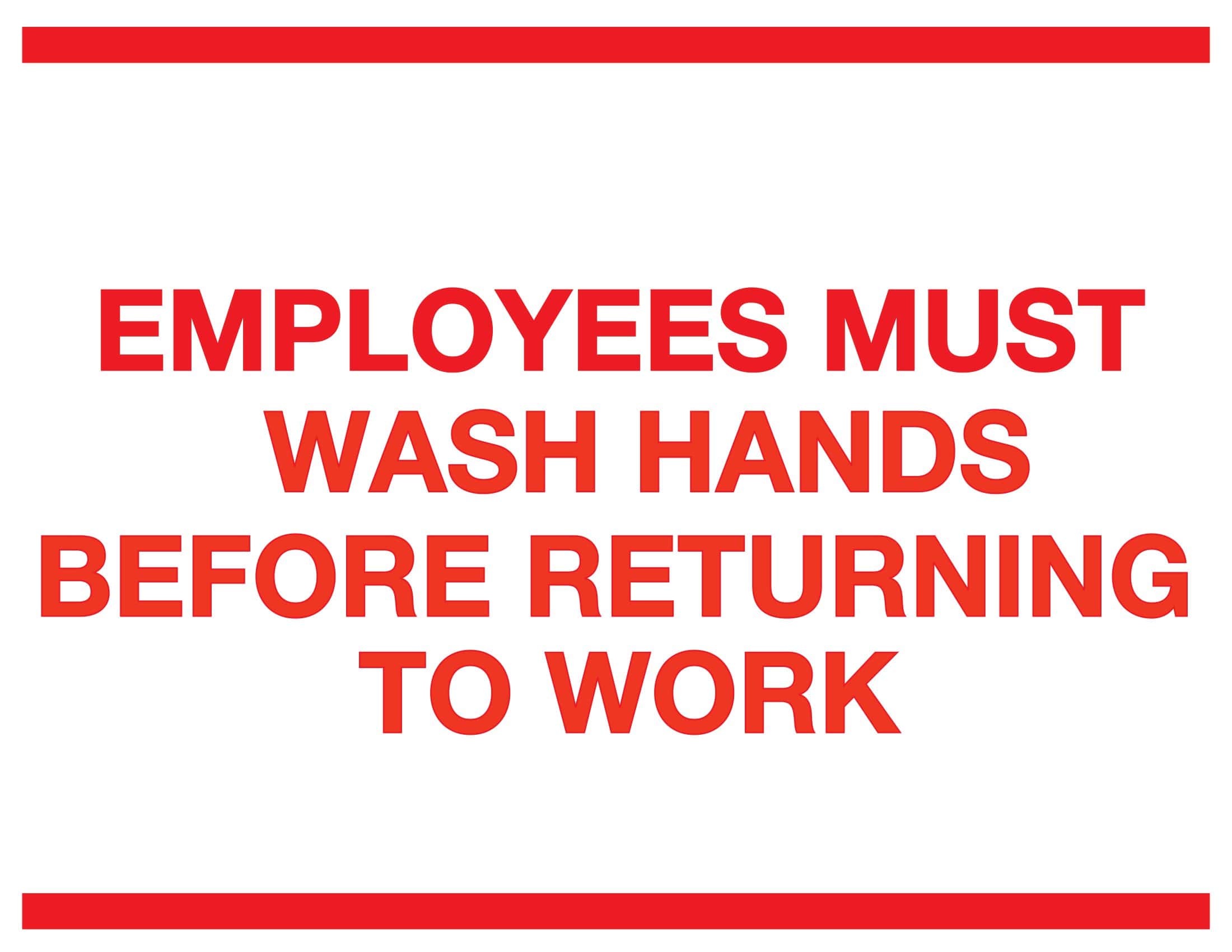 Free Printable Hand Washing Signs Templates [PDF] Childcare, Schools