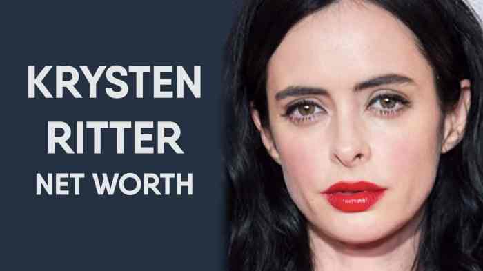 Krysten ritter net worth