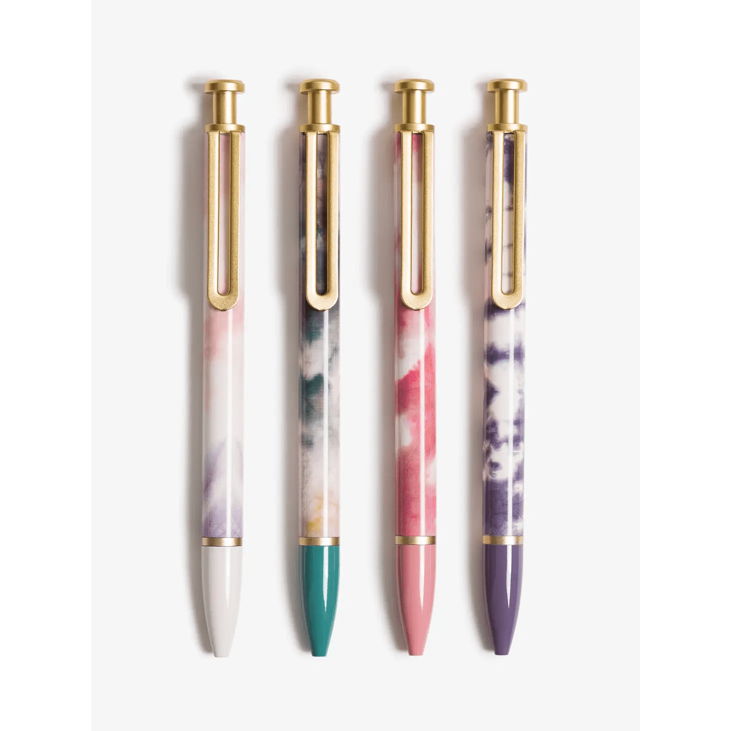 Soft Dye Monterey Ballpoint Pens, Set of 4 Typo Market