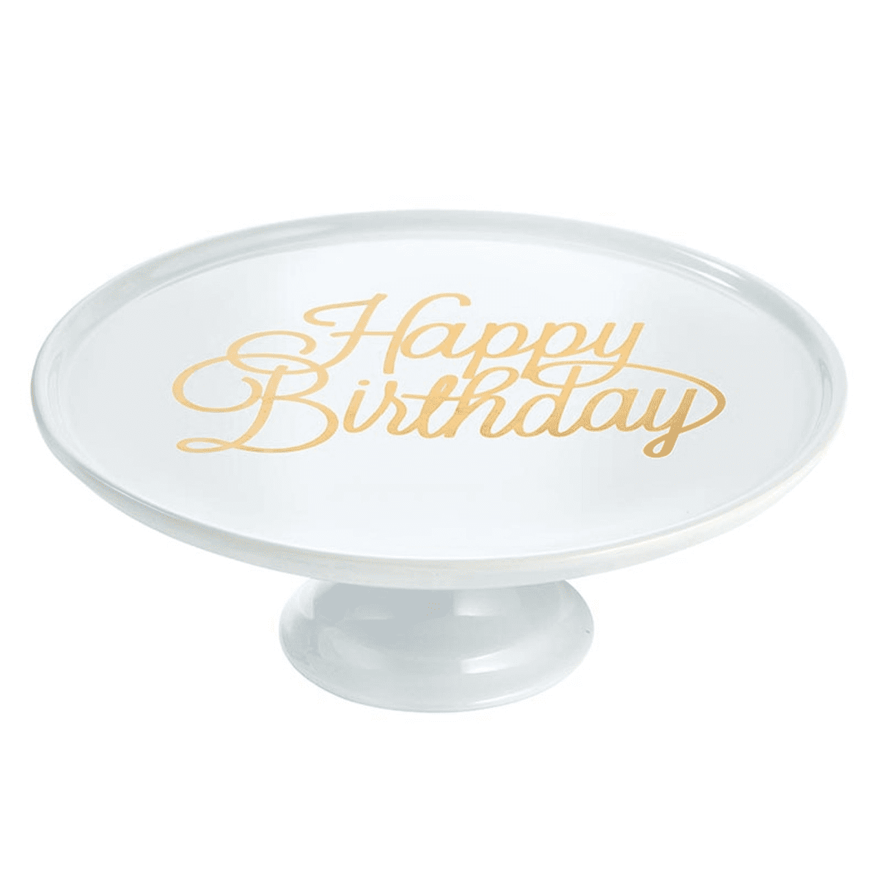 Happy Birthday Cake Stand Typo Market