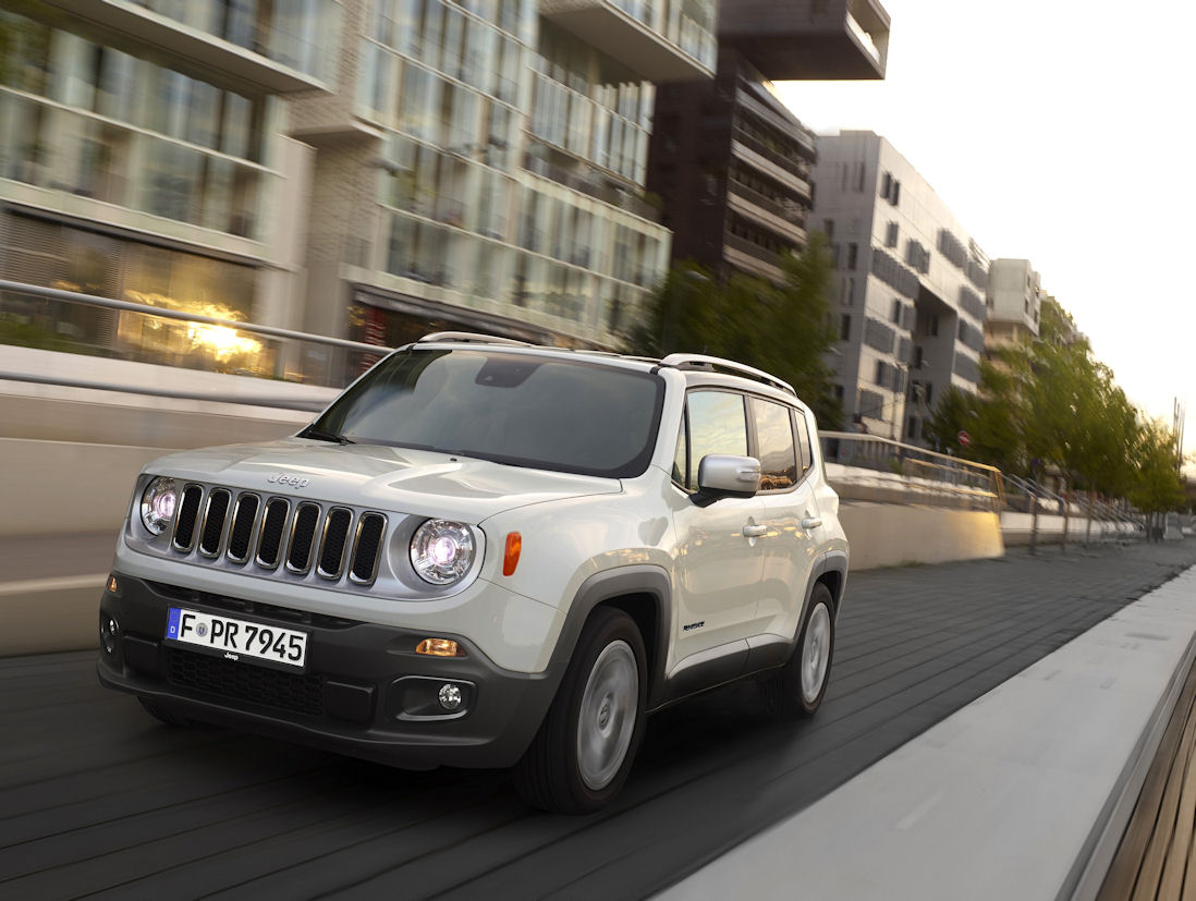 Kumho tyres original equipment on Jeep Renegade Tyrepress