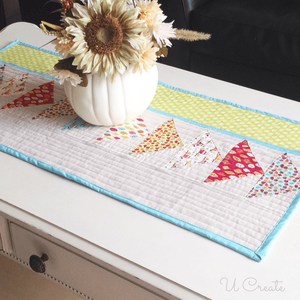 DIY Fall Table Runner U Create