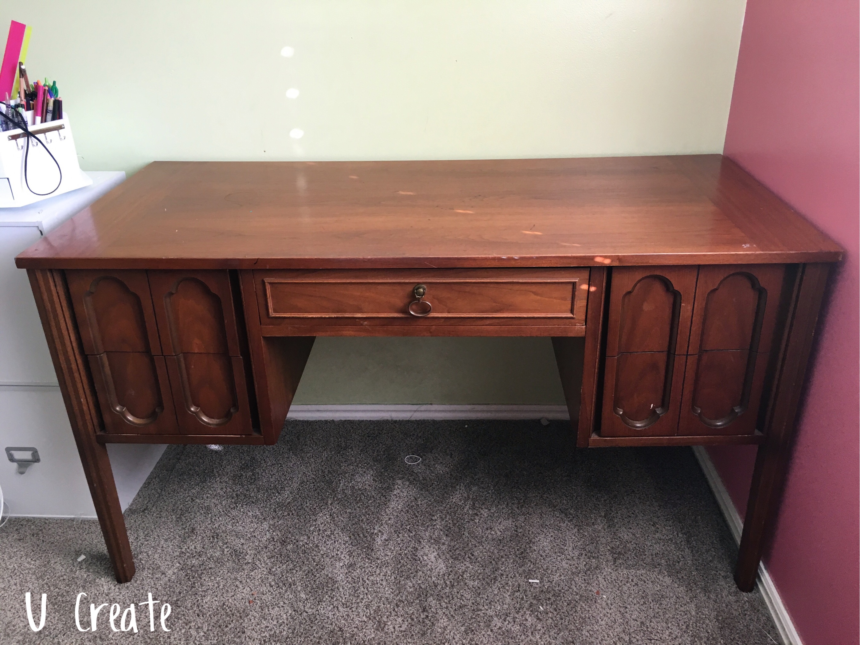 Thrift Store Desk Remodel
