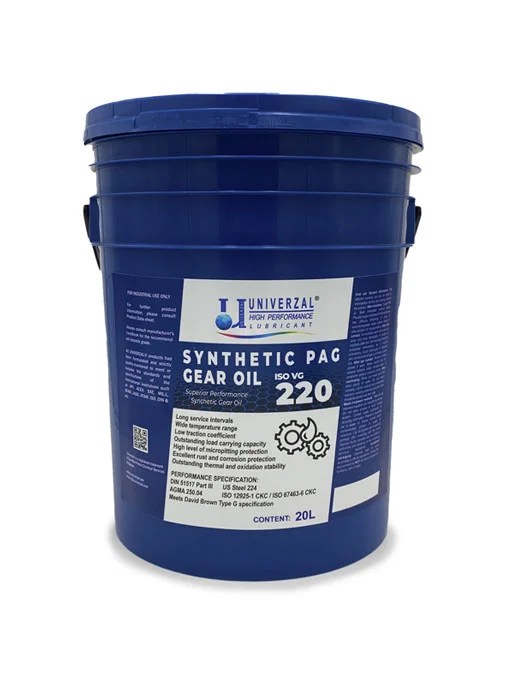 PAG SYNTHETIC GEAR OIL Univerzal Lubricants