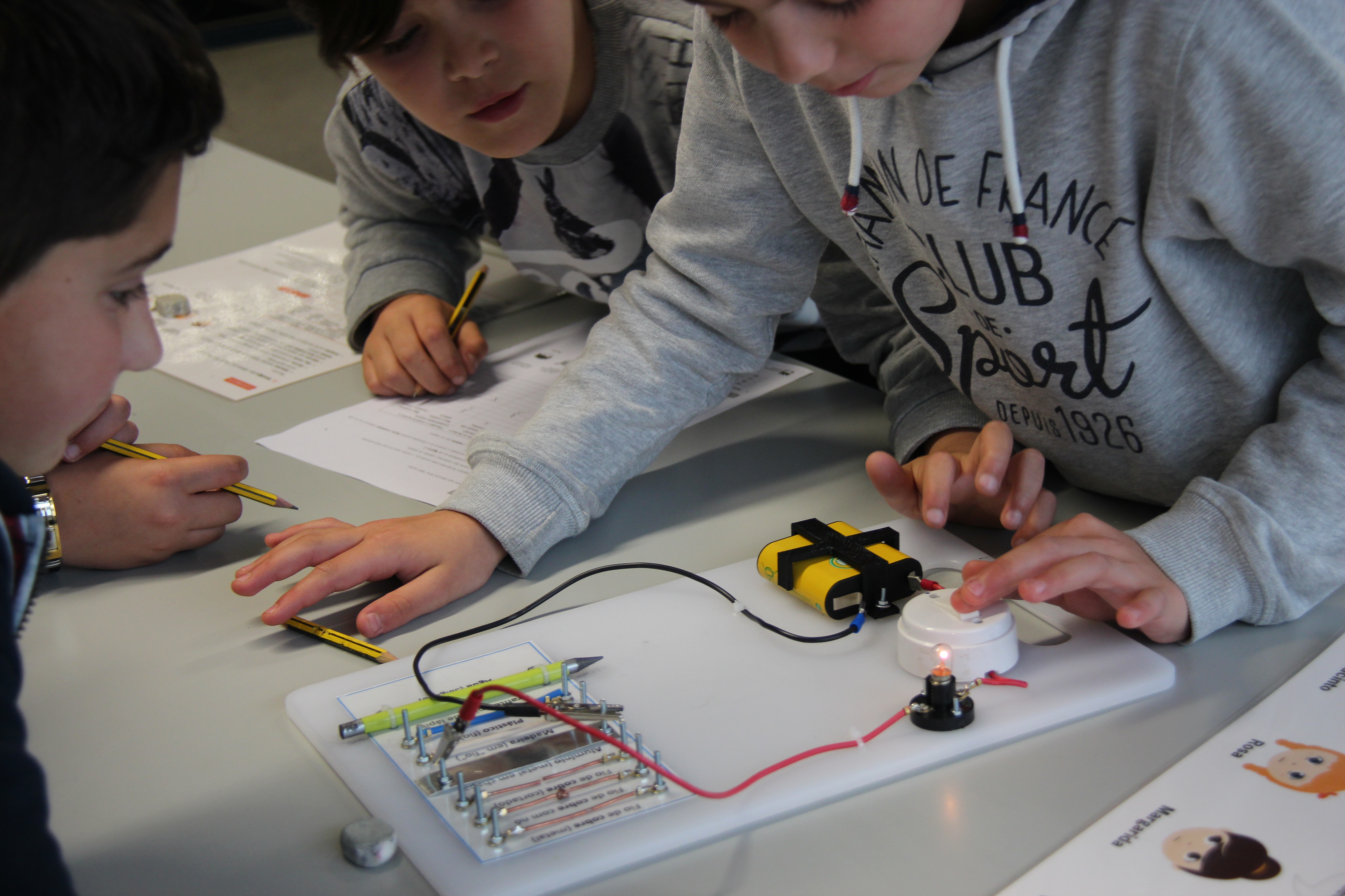 Materiais Bons E Maus Condutores De Eletricidade Coleta de Materiais