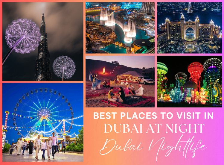 Visit these places to experience Dubai’s best Nightlife