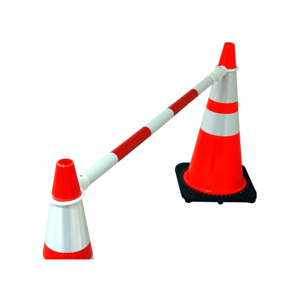 Red White Extendable Cone Bar for Traffic Control UAG Services