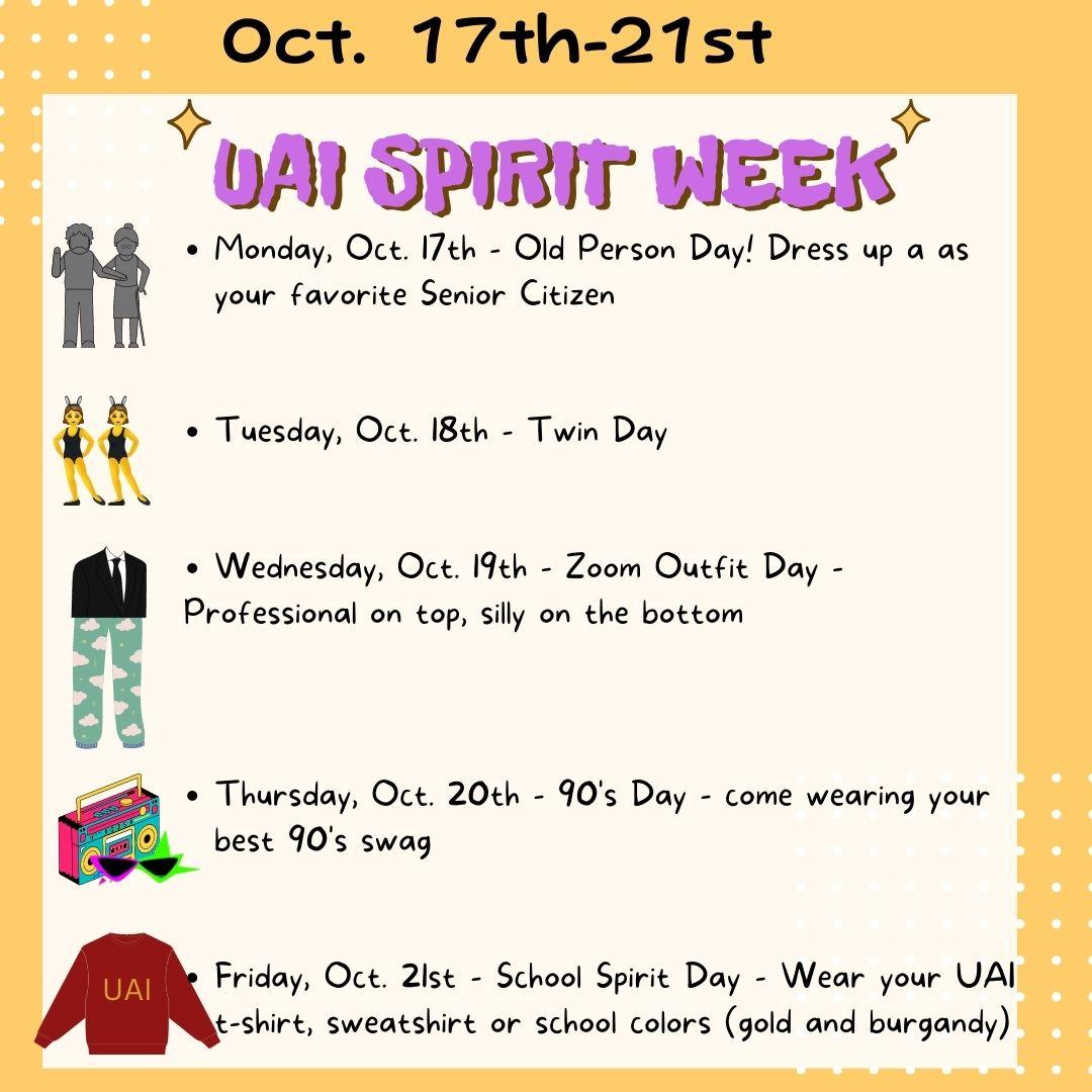 Check Out UAI Spirit Week Fun! Urban Assembly Institute of Math and