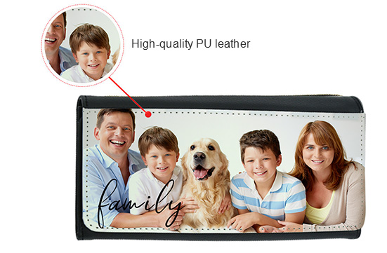 Custom 8 Inch Leather Wallet [WLSZ001] uartify