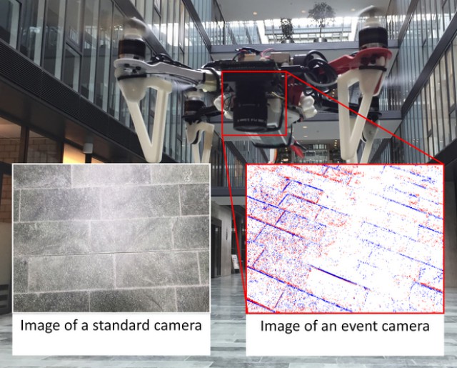 First Autonomous Flight for Drone with Event Camera UAS VISION