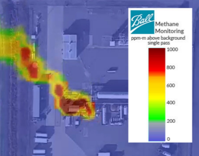 Ball Aerospace Remote Sensing Technology Detects Methane Leaks During
