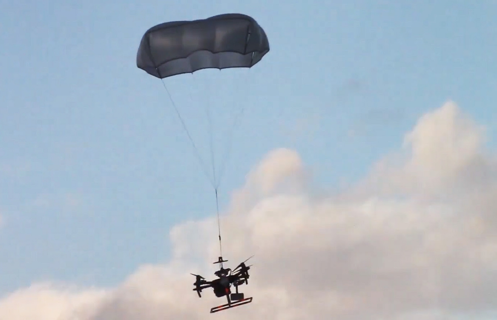 NUAIR Validates AVSS Drone Parachute Recovery System UAS VISION