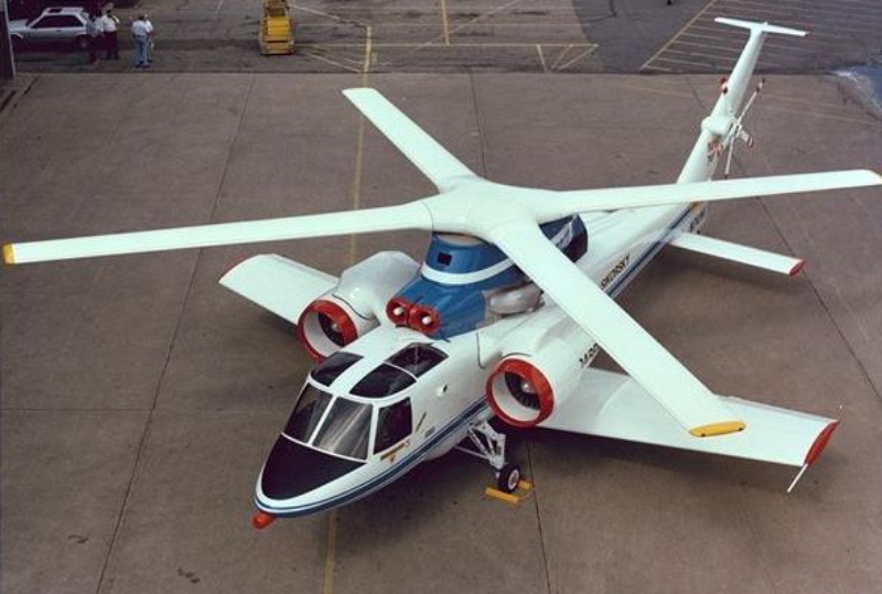 Sikorsky S72 XWing Jet Helicopter with Blades as Wings UAS VISION