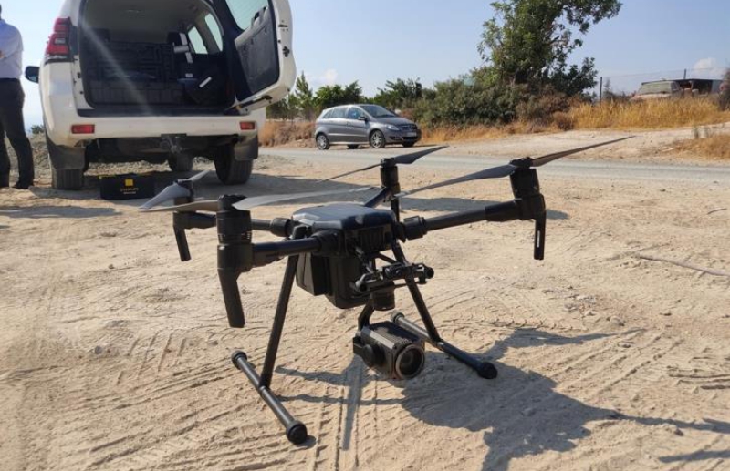 Drone Catches 70yearold Starting Forest Fire in Cyprus UAS VISION