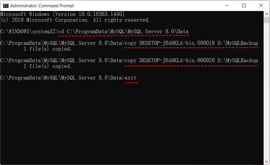 How to Create MySQL Incremental Backup on Windows? (2 Ways)