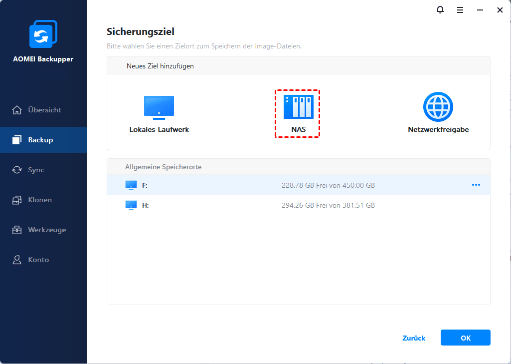 Top 3 Methoden Windows Server auf QNAP NAS sichern