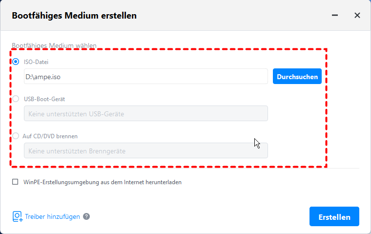 Kostenloses Tool Festplatten mit bootfähigem USB klonen