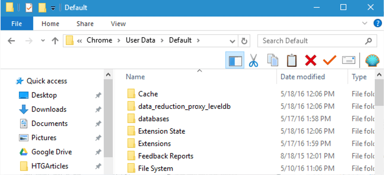 Default Folder Missing in Chrome? How to Fix?
