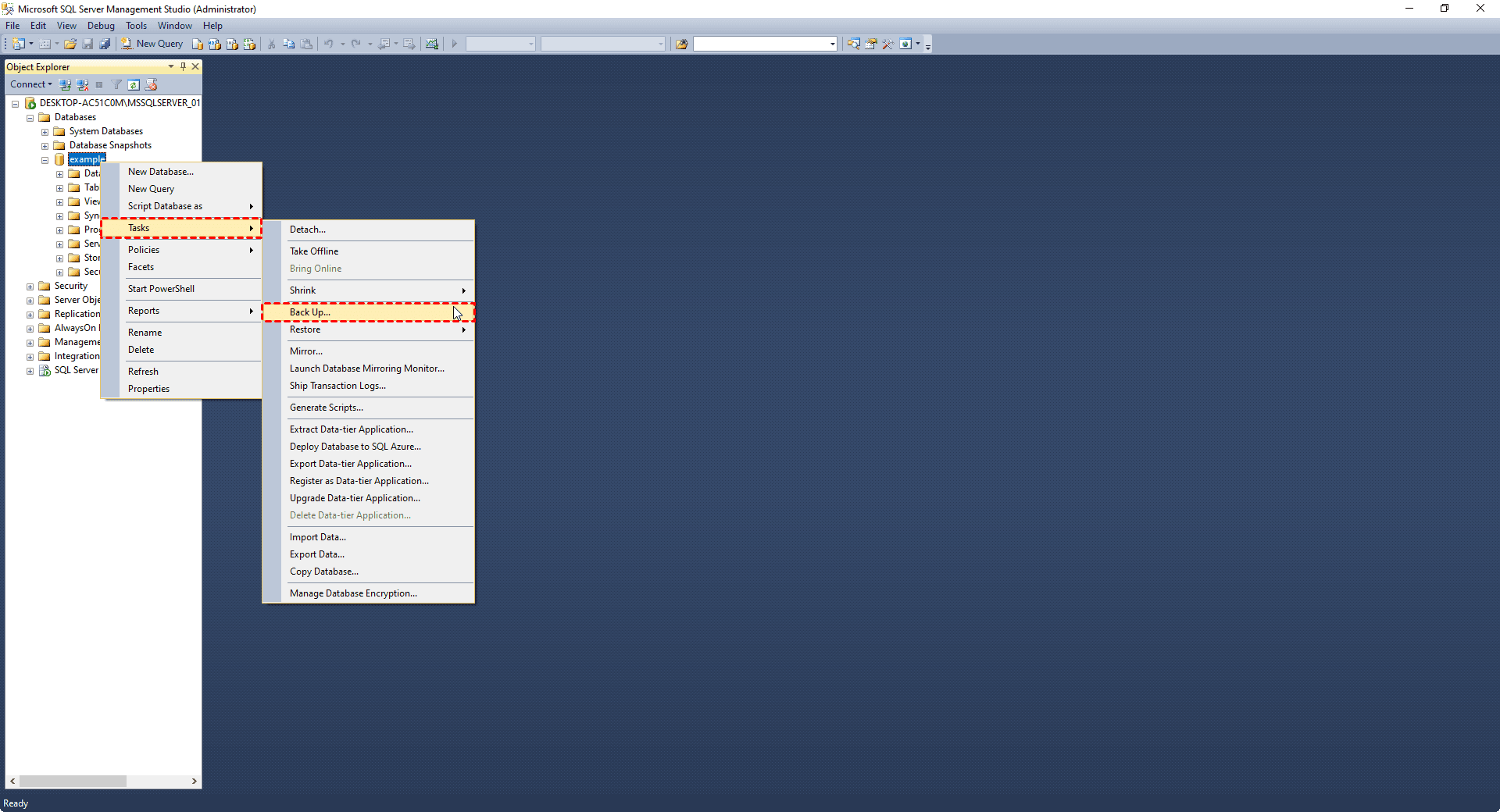 4 Ways to Backup Database in SQL Server Management Studio