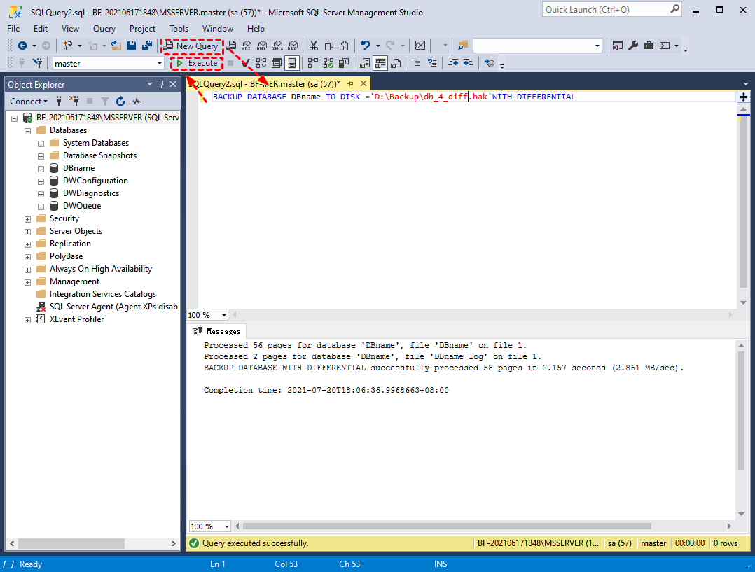 How to Backup Database in SQL Server 2019? (6 Methods)