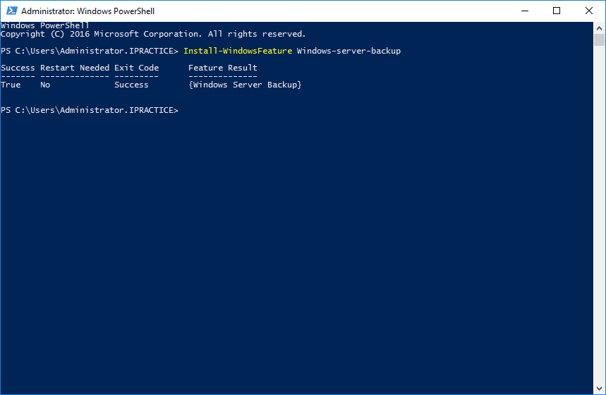 How to Take Windows Server Backup Using PowerShell