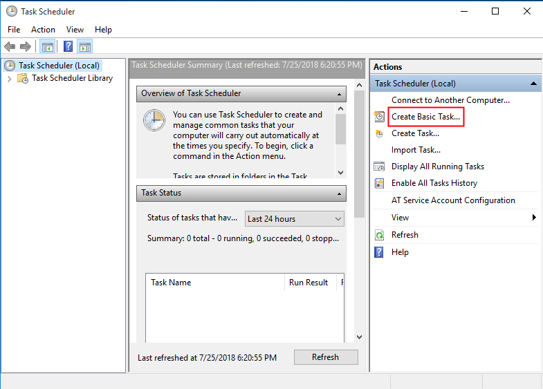 How to Schedule SyncToy to Run Automatically in Windows 10