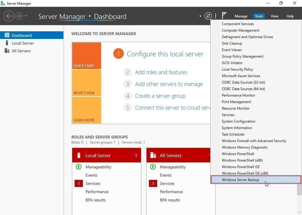 2 Ways to Backup Windows Server 2016 to External Hard Drive