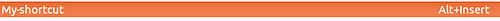 Enable keyboard shortcut