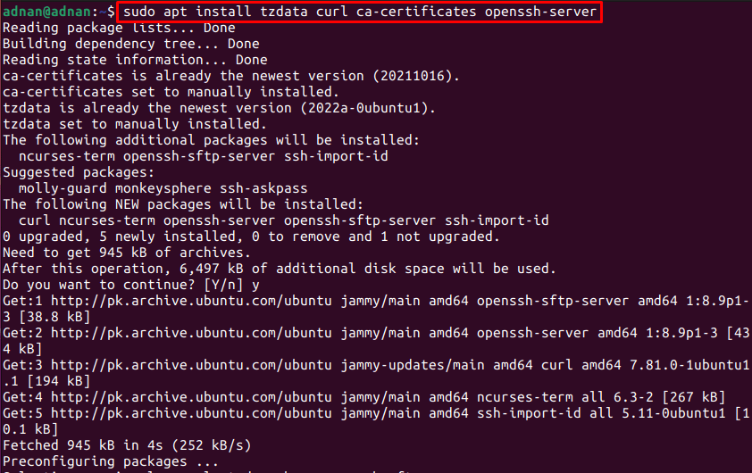 Install Gitlab On Ubuntu 22.04 2 Text description automatically generated