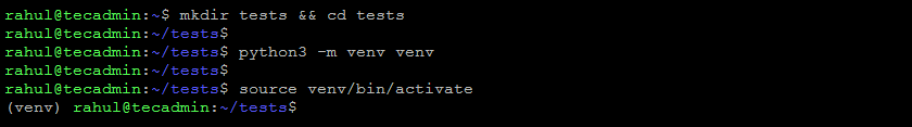 Setup Selenium With Python And Chrome On Ubuntu &Amp; Debian 1 Create python environment for selenium on ubuntu