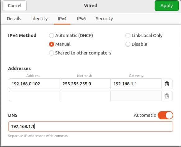 Setup Static Ip Ubuntu 22.04 5 Setup static ip ubuntu 22. 04 5