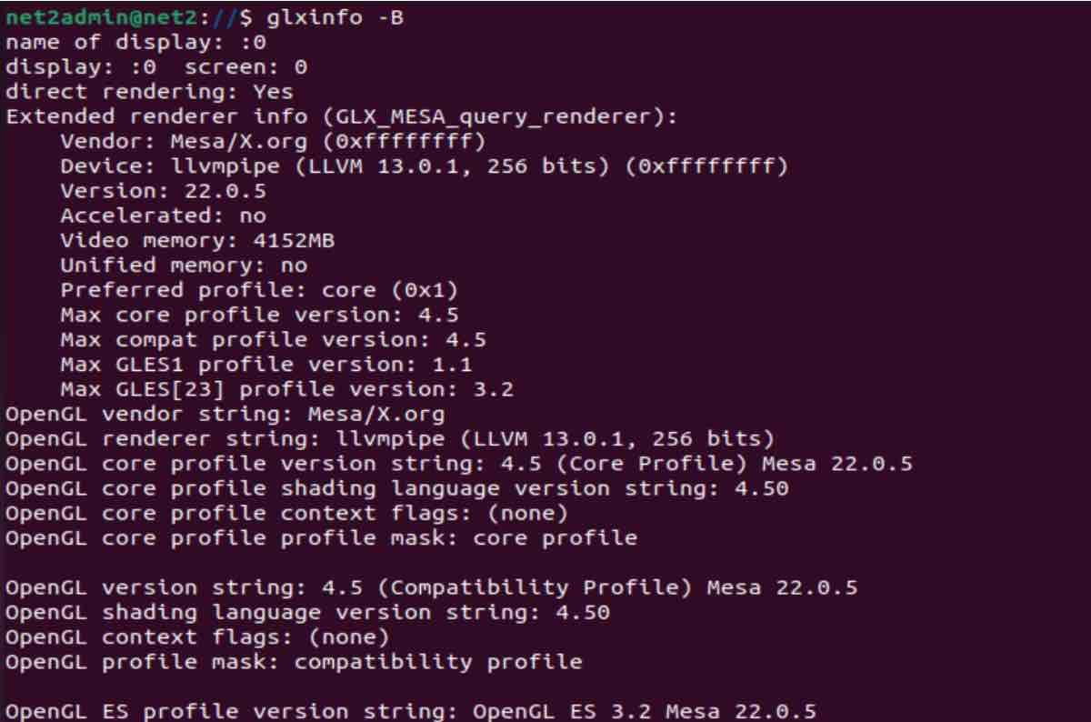 How To Display Graphics Card Information On Ubuntu 22.04 12 How to display graphics card information on ubuntu 22. 04 12