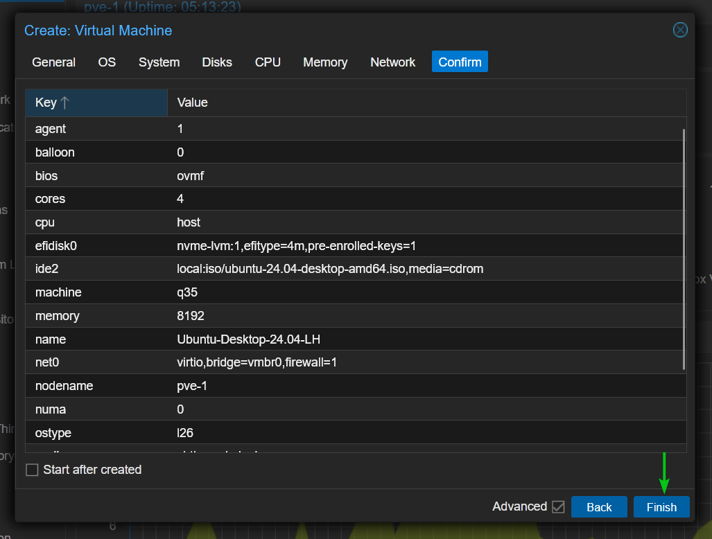 How to create an ubuntu 24. 04 lts virtual machine (vm) on proxmox ve 10
