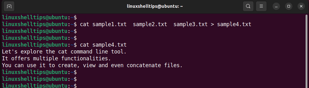 How to Join, Combine or Merge Text Files in Linux